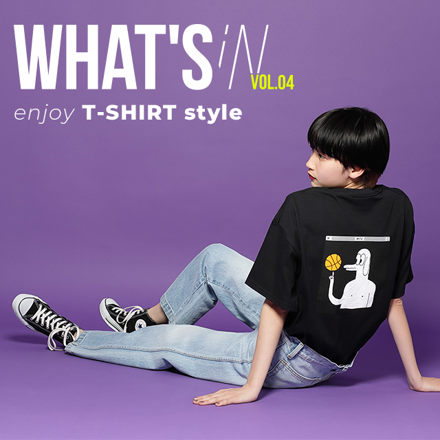 WHAT'S iN chek T-SHIRT style