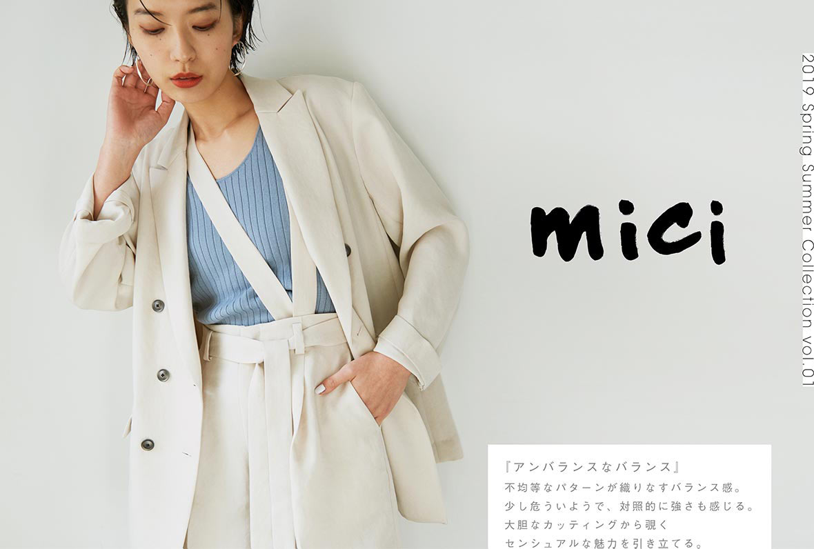 mici 2019 Spring Summer Collection vol.01